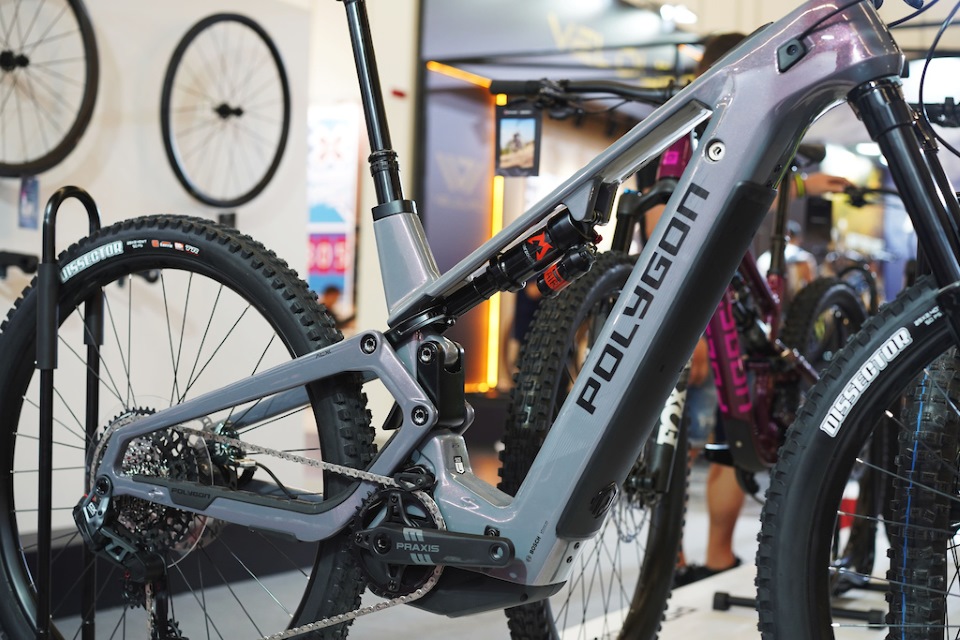 Polygon Collosus TE electric mountain bike prototype
