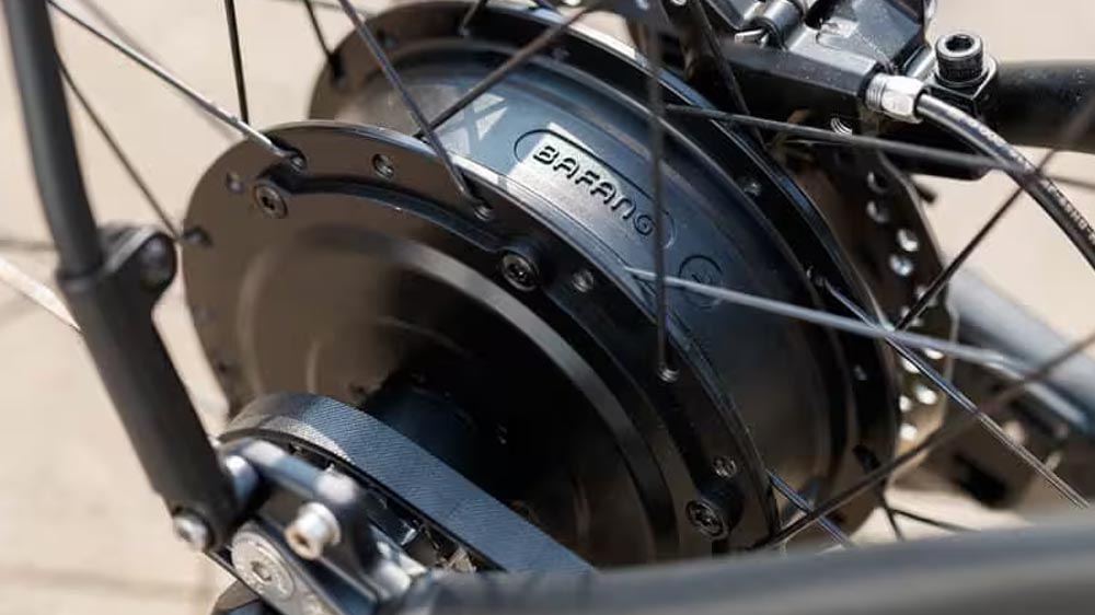 Rear hub drive electric bike motors