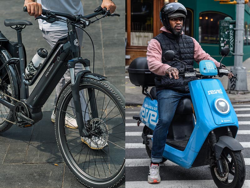 E Bike Vs Moped Comparison