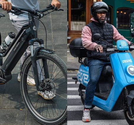 Comparison Between A Moped And E Bike