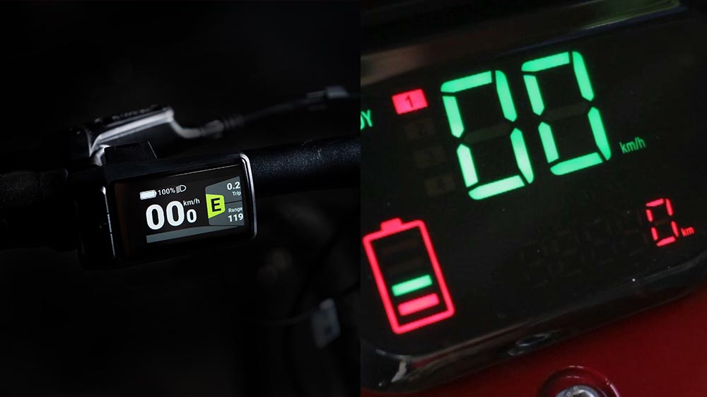 E bike and moped speed capabilities