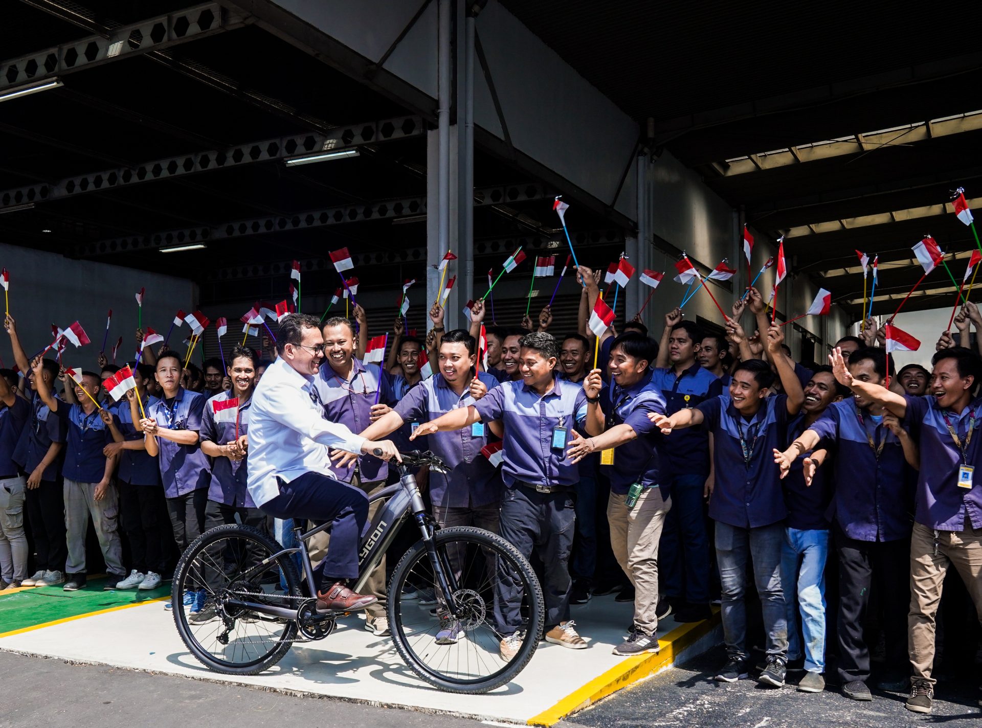 Aksi Nyata Polygon Untuk Indonesia Bisa Dengan Mentri Perdagangan (Budi Santoso)