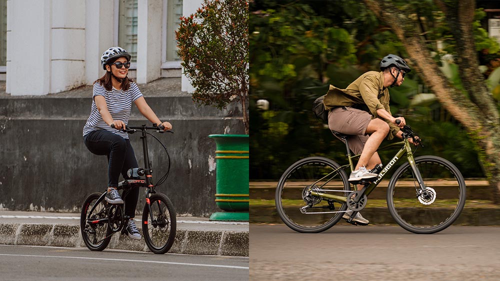 Comfort level comparison between foldable and traditional bikes