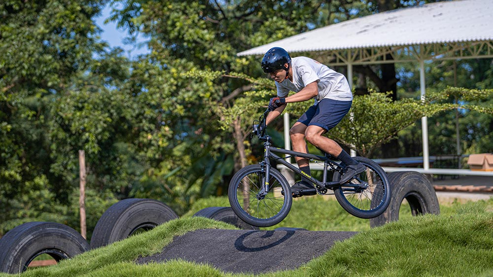 Modern day Polygon BMX bike models