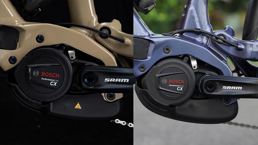 Electric motor differences between Siskiu TE and Siskiu HE