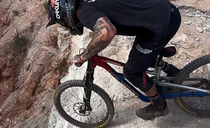 MTB Athlete on action