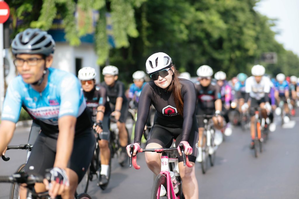 Keseruan kegiatan Pedal Merdeka tahun sebelumnya