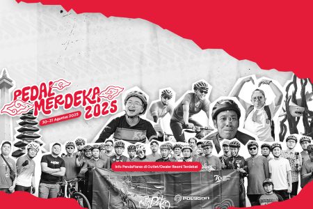 Pedal Merdeka 2025 Rayakan Hut Ri Ke 80