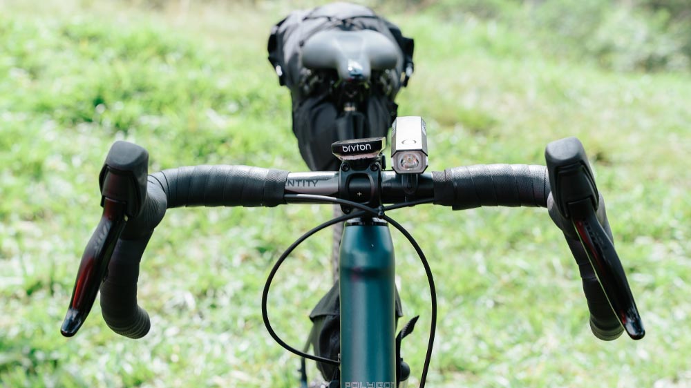 A comfort gravel bike cockpit offers better comfort on the road