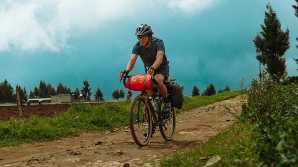 Bikepacking adventure with a gravel bike