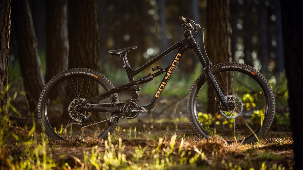 Polygon Collosus DH7 bike for downhill riding