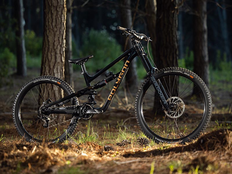 Polygon Collosus Dh7 Downhill Mountain Bike Shredding Canada’s Rugged Trails