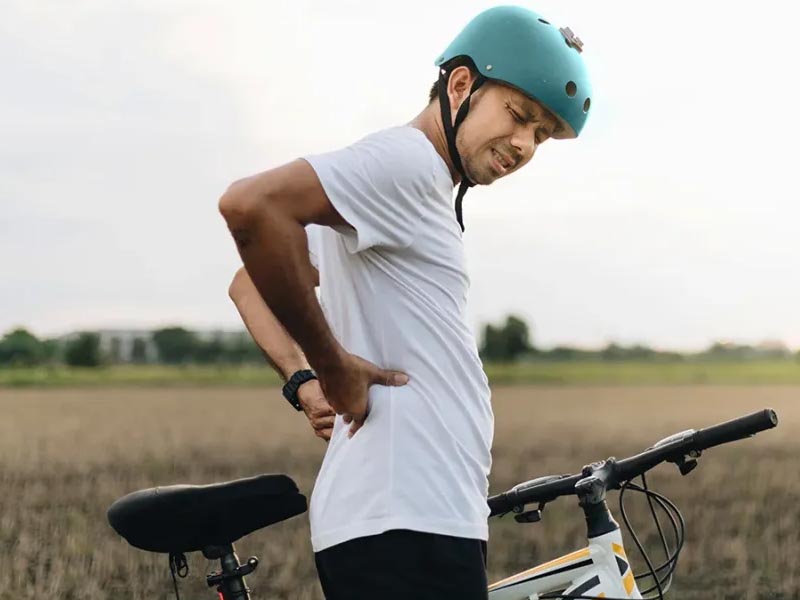 Bersepeda Tidak Nyaman Saat Sakit Punggung