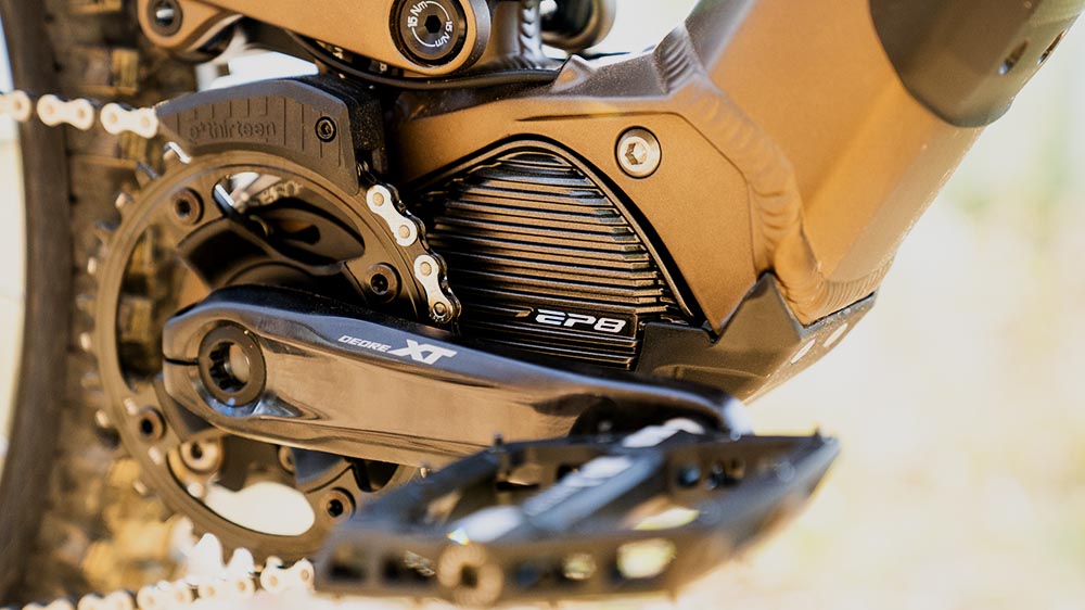 An Electric Bike’s Motor