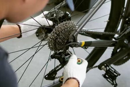 A Road Bicycle Routine Maintenance