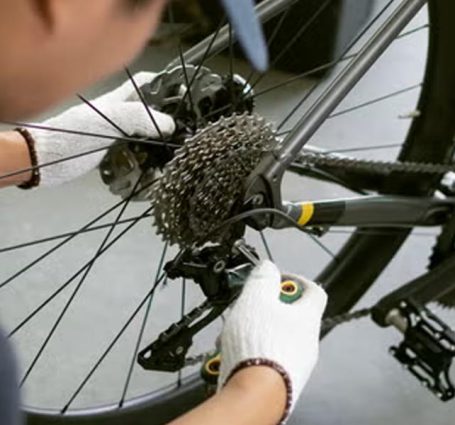 A Road Bicycle Routine Maintenance