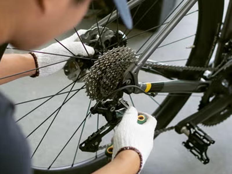 A Road Bicycle Routine Maintenance