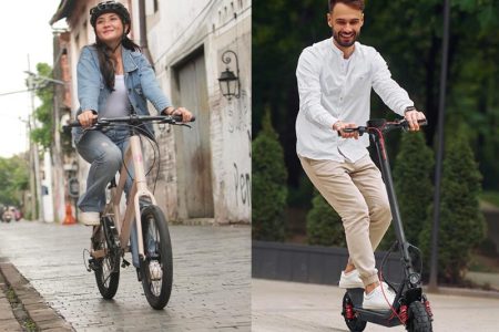 Riding An Electric Bike Vs A Scooter