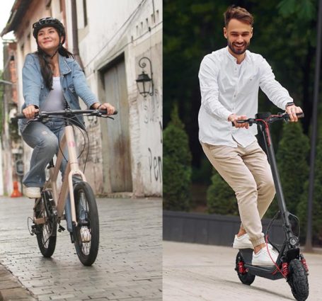 Riding An Electric Bike Vs A Scooter