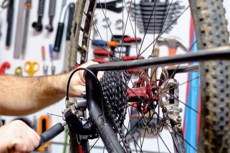 A Mountain Bike Routine Maintenance