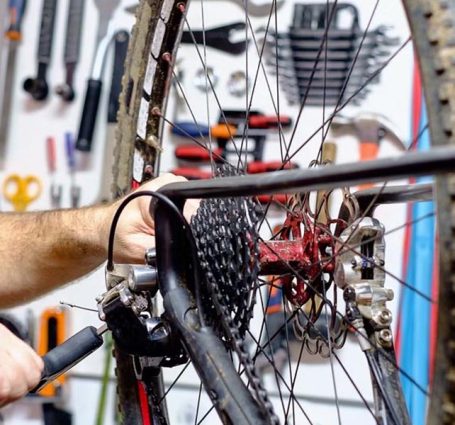 A Mountain Bike Routine Maintenance