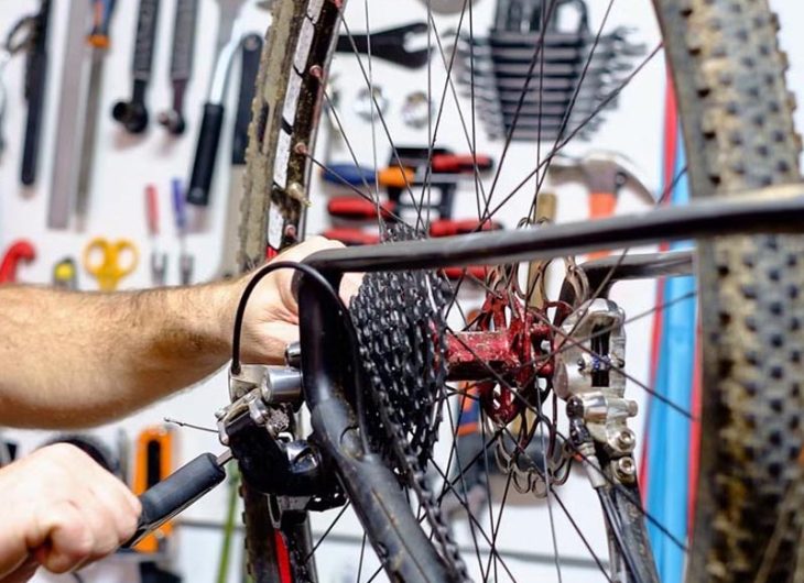 A Mountain Bike Routine Maintenance