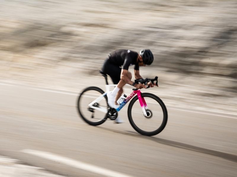 Cruising Fast On Track With The Helios A Road Bike