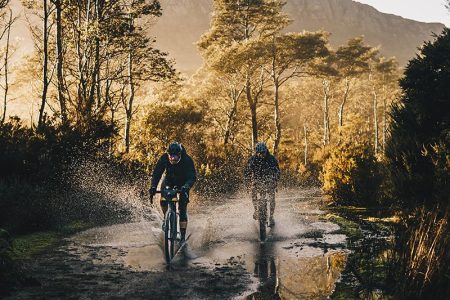 Riding A Polygon Gravel Bike On Muddy Trails