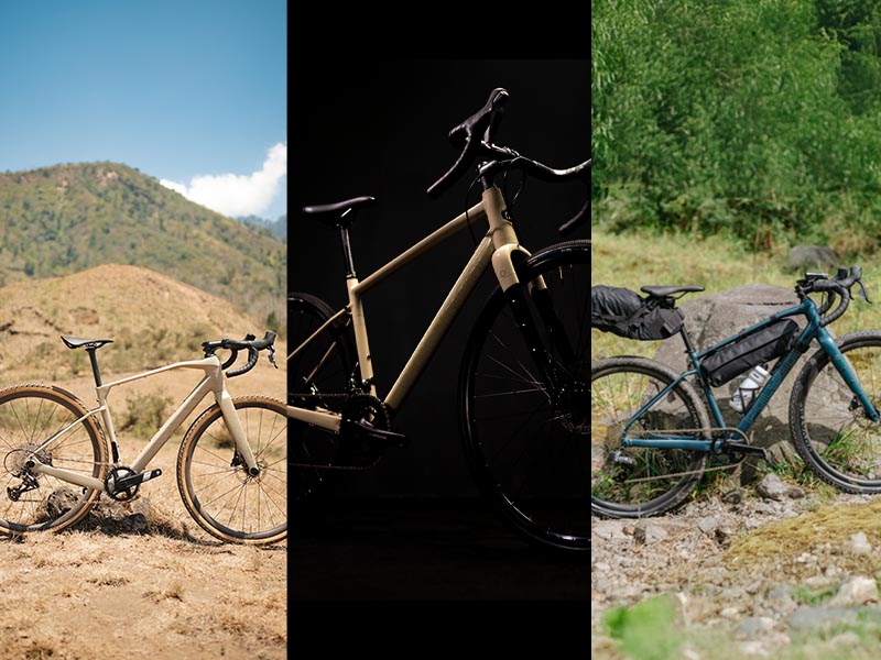 Path X Vs Tambora Vs Bend Gravel Bike