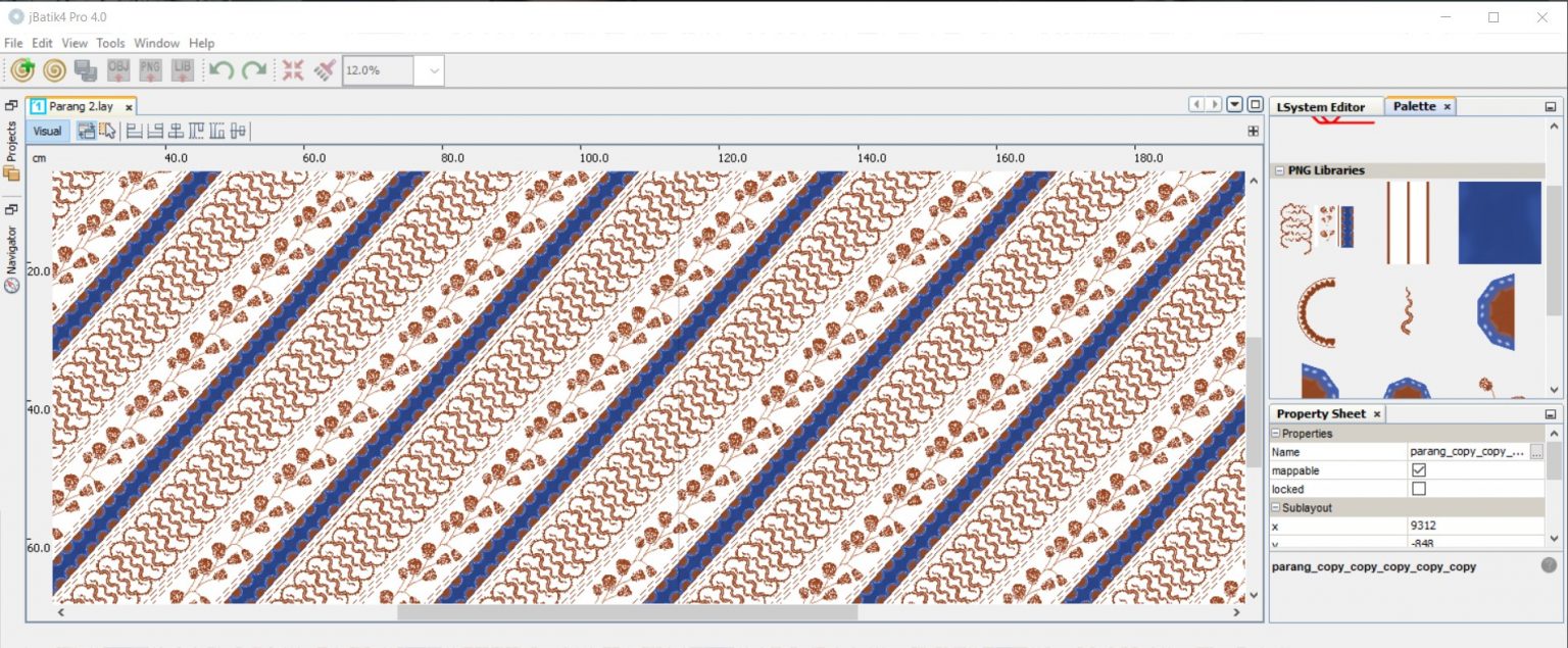 Desain Jbatik Yang Dibantu Dengan Kecanggihan Teknologi Masa Kini