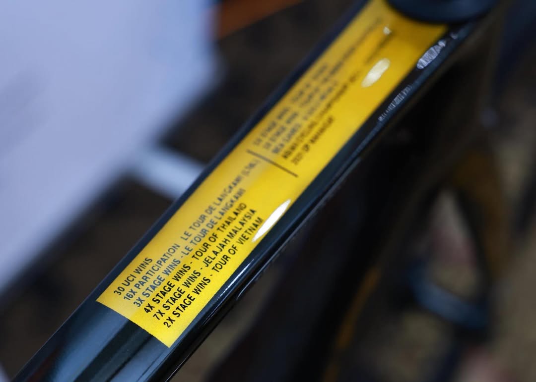 Harrif Sale’s Special Road Bike Details