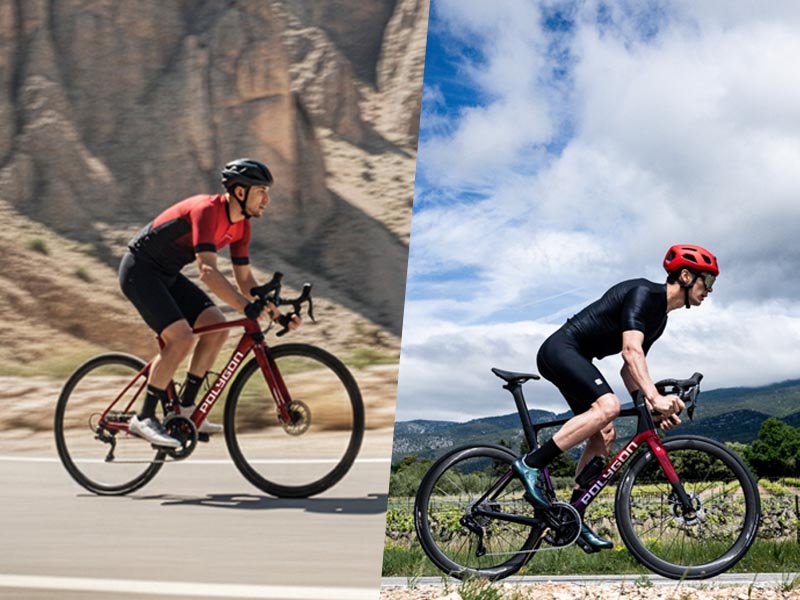 Strattos S7D Road Bike In Action