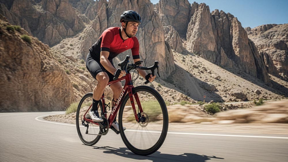 Strattos S7D Road Bike In Action