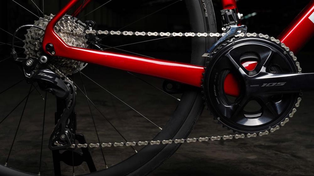 The Strattos Road Bike Drivetrain