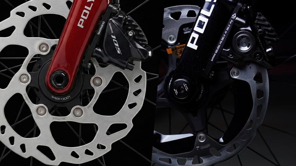 The Strattos Vs Helios Road Bike Braking System