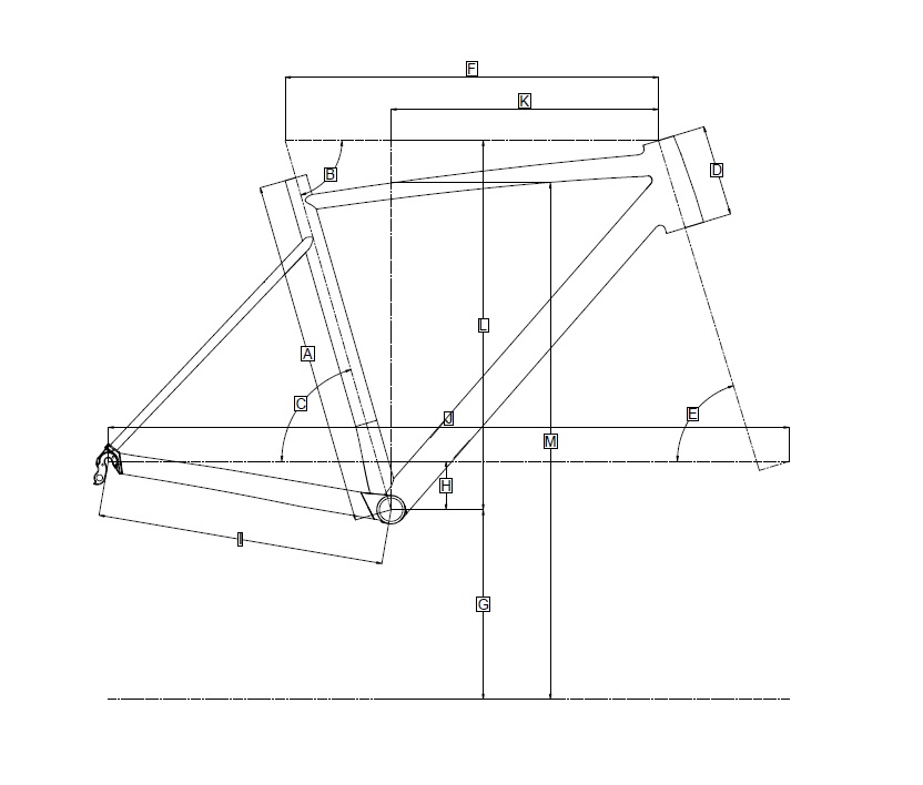 2027 STRATTOS 8 DI2 Road Bike Geo