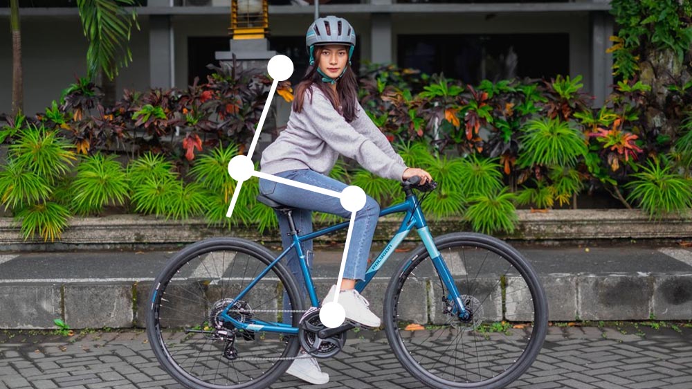 The City Bike’s Upright Riding Position