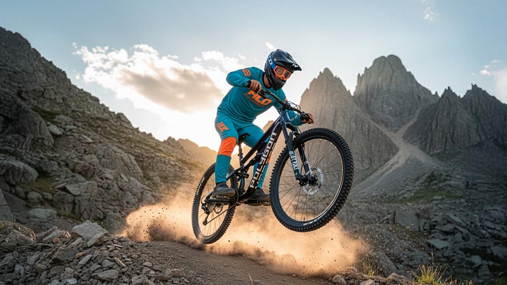 Conquering A Trail With The Siskiu T6 Udh Mtb
