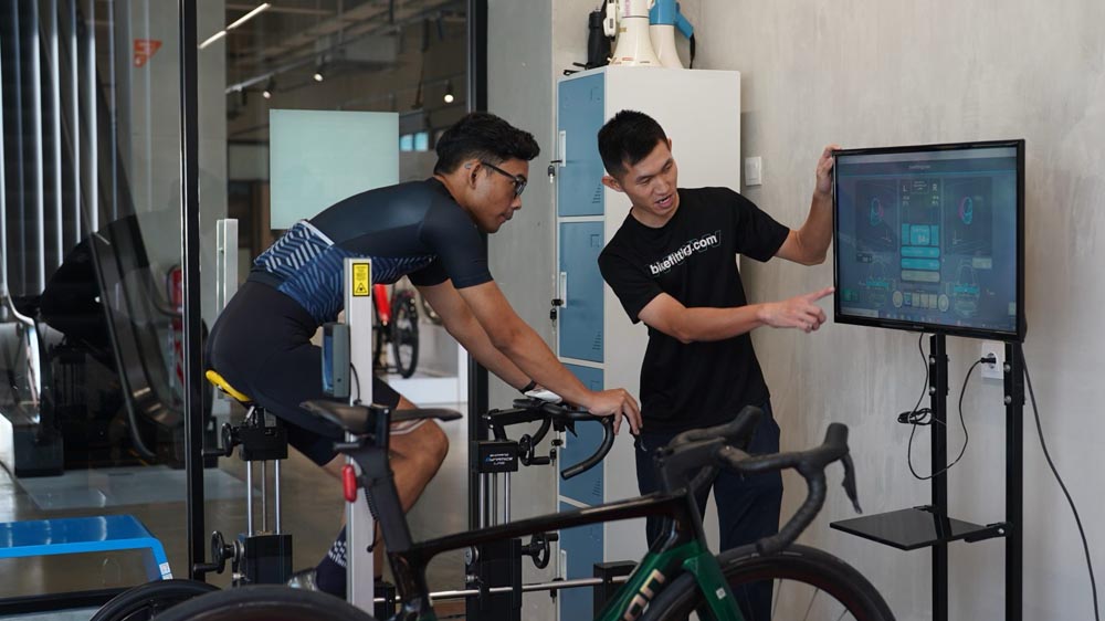 Bikefitting To Measure The Rider's Height Properly