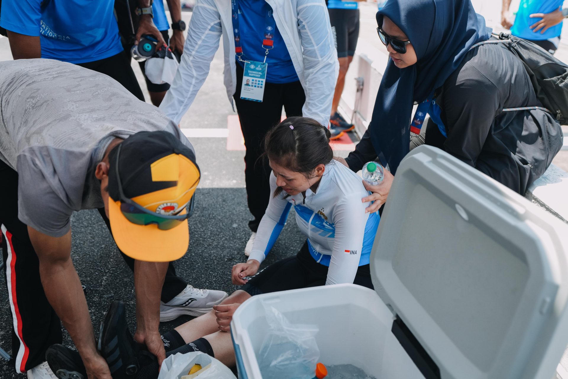 Latihan Berat Rizka Febri Menuju Wpfg