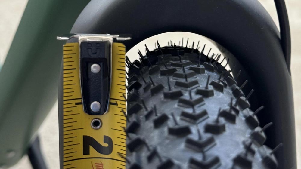 Gravel Bike Fork Tire Clearance