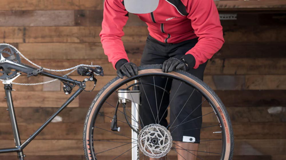 Deflating Old Gravel Bike Tires