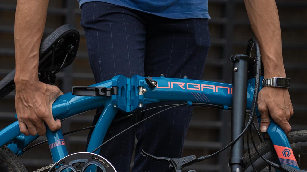 Urbano Folding Bike Takes Less Than 20 Seconds To Fold