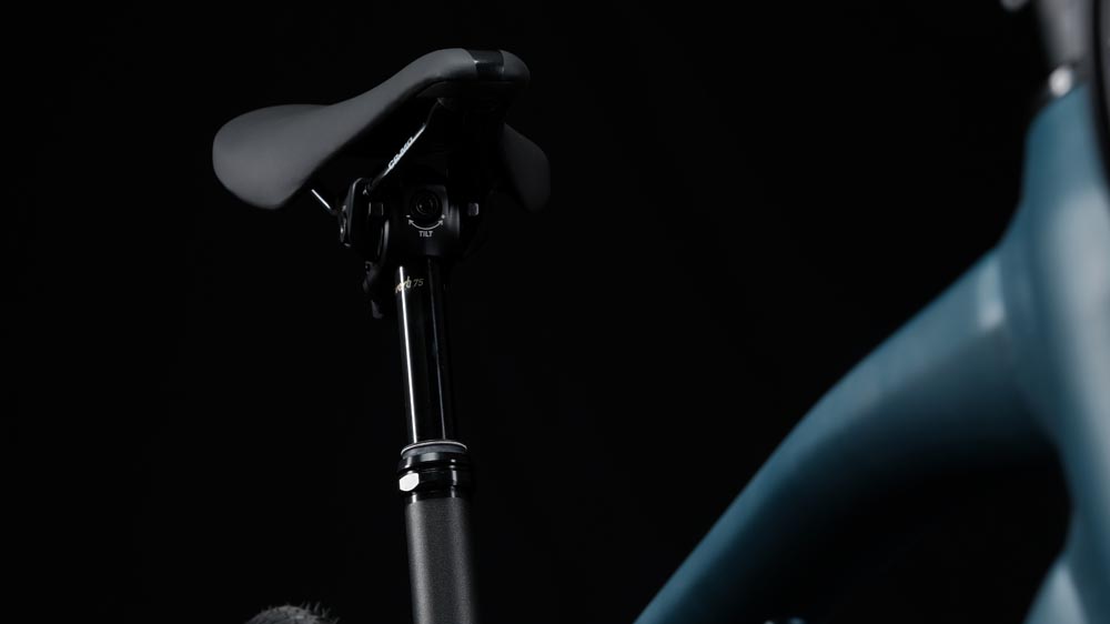 The Bend R9X 2023 Gravel Bike’s Dropper Post