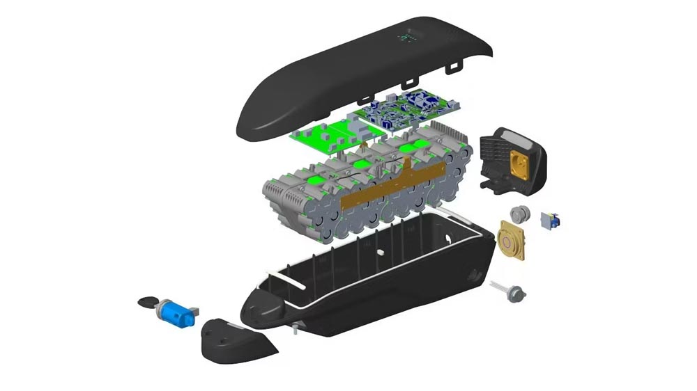Inside An Electric Bike Battery