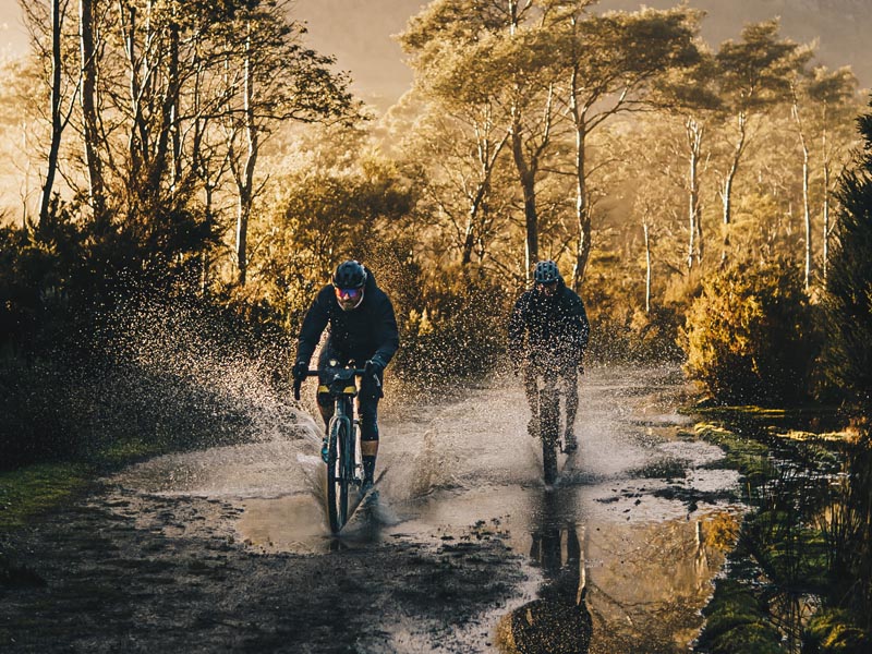 Gravel Cycling On Singletrack Mtb