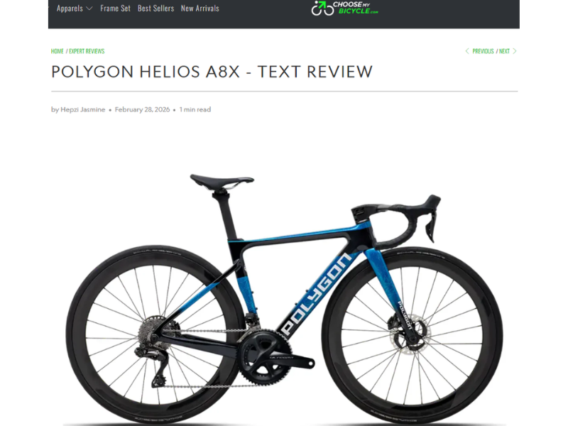 The Helios A8X Road Bike Reviewed By Choosemybicycle