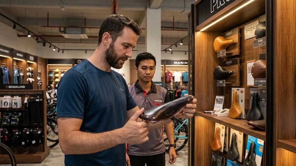 Choosing The Right Road Bike Saddle In A Bike Shop