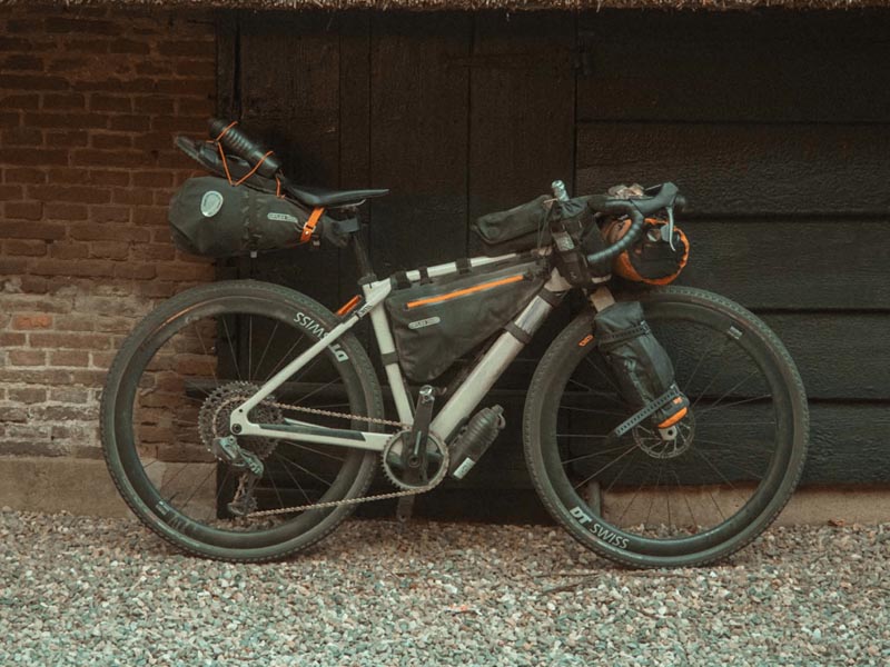 A Gravel Bike With A Well-Distributed Load