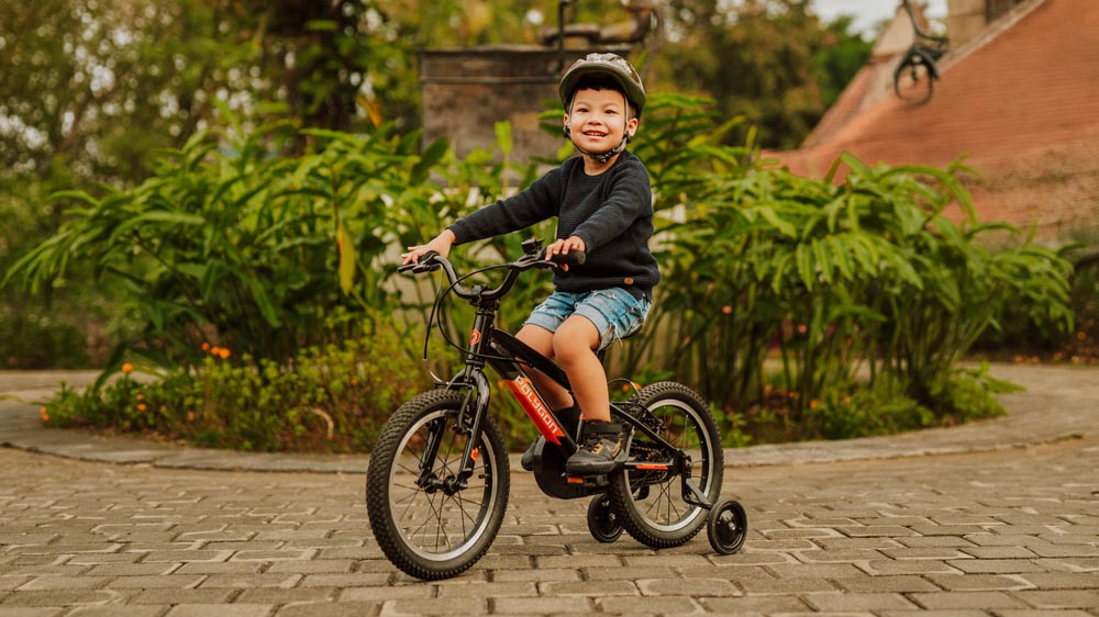 Cycling Helps Children To Relieve Stress